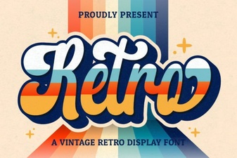 Retro Script Fonts for Modern & Creative Design Projects