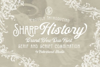 Sharp History: a Font for Modern Design Projects